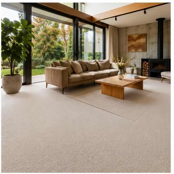 Carpet after steam cleaning in Southbank