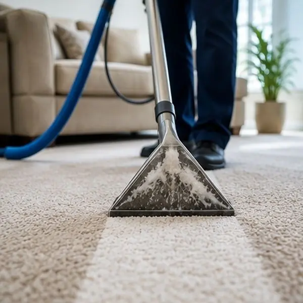On-site carpet steam cleaning in Southbank