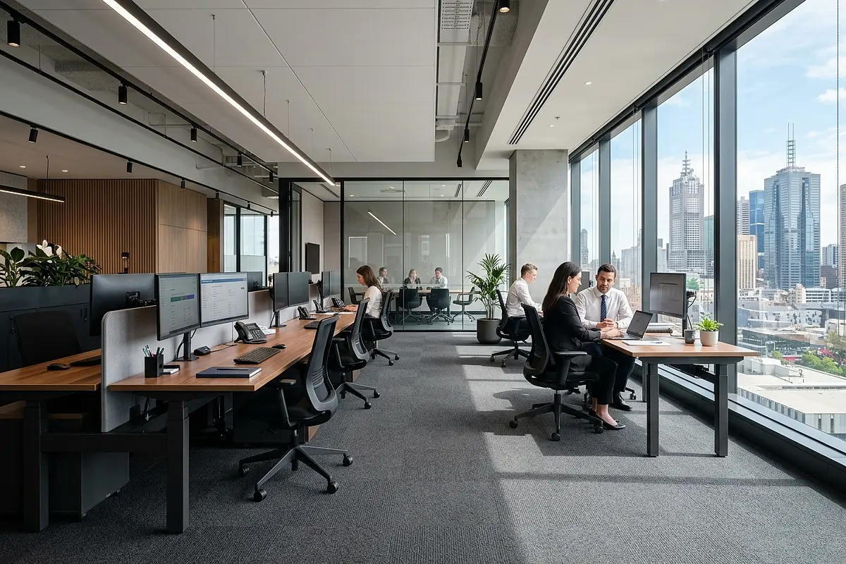 Commercial carpet cleaning in Southbank