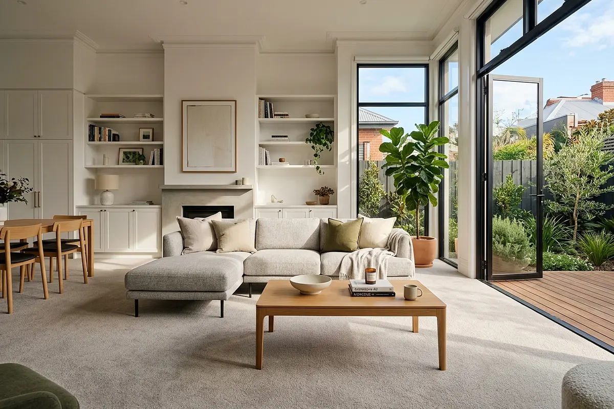 Residential carpet cleaning in Southbank